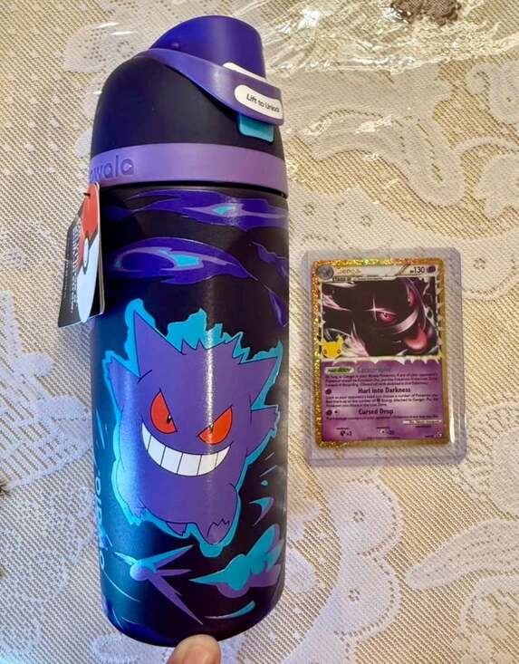 Pokemon & Owala Other - Gengar Prime 94/102 2026 Pokemon 30th Anniversary Mint with Pokemon Owala Genga